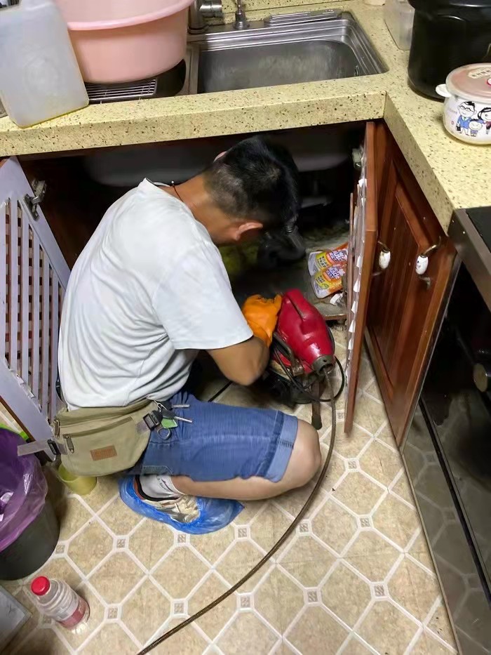 老新镇通下水道